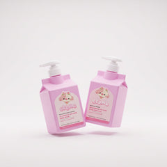 The Crème Shop Strawberry Oat Milk Body Cleanser & Balm Duo 8.4 oz Each