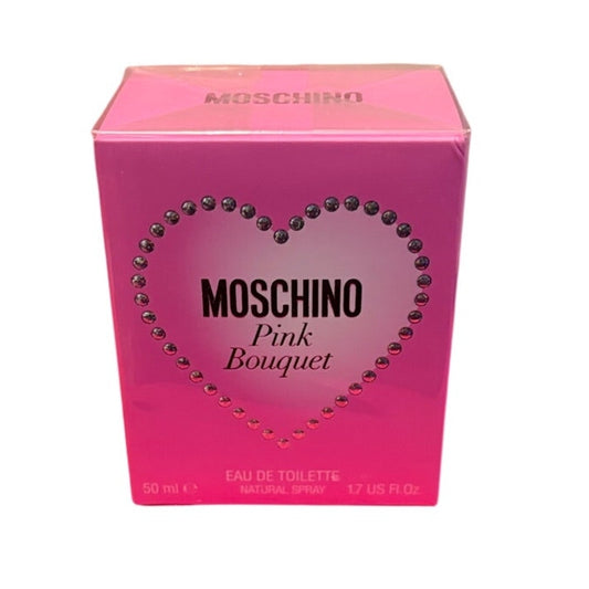 Moschino Pink Bouquet EDT 50ml Women Perfume Floral Fruity Spray New