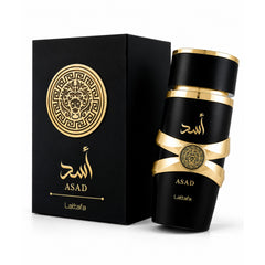 Lattafa Asad Men's Eau de Parfum 100ml - Long Lasting Fragrance Spray