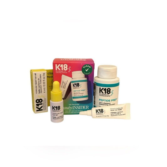 K18 Bundle- Detox Shampoo, Molecular Hair mask and Molecular Hair Oil. BNIB