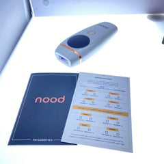 Nood Flasher 2.0 — IPL Laser Hair Removal Device for Women & Men — Pain-Free & Permanent Results