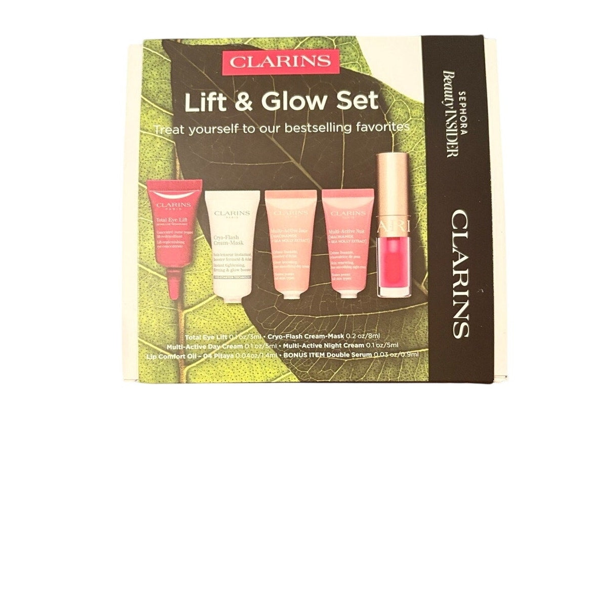 Clarins Lift & Glow Set
Sephora Insider