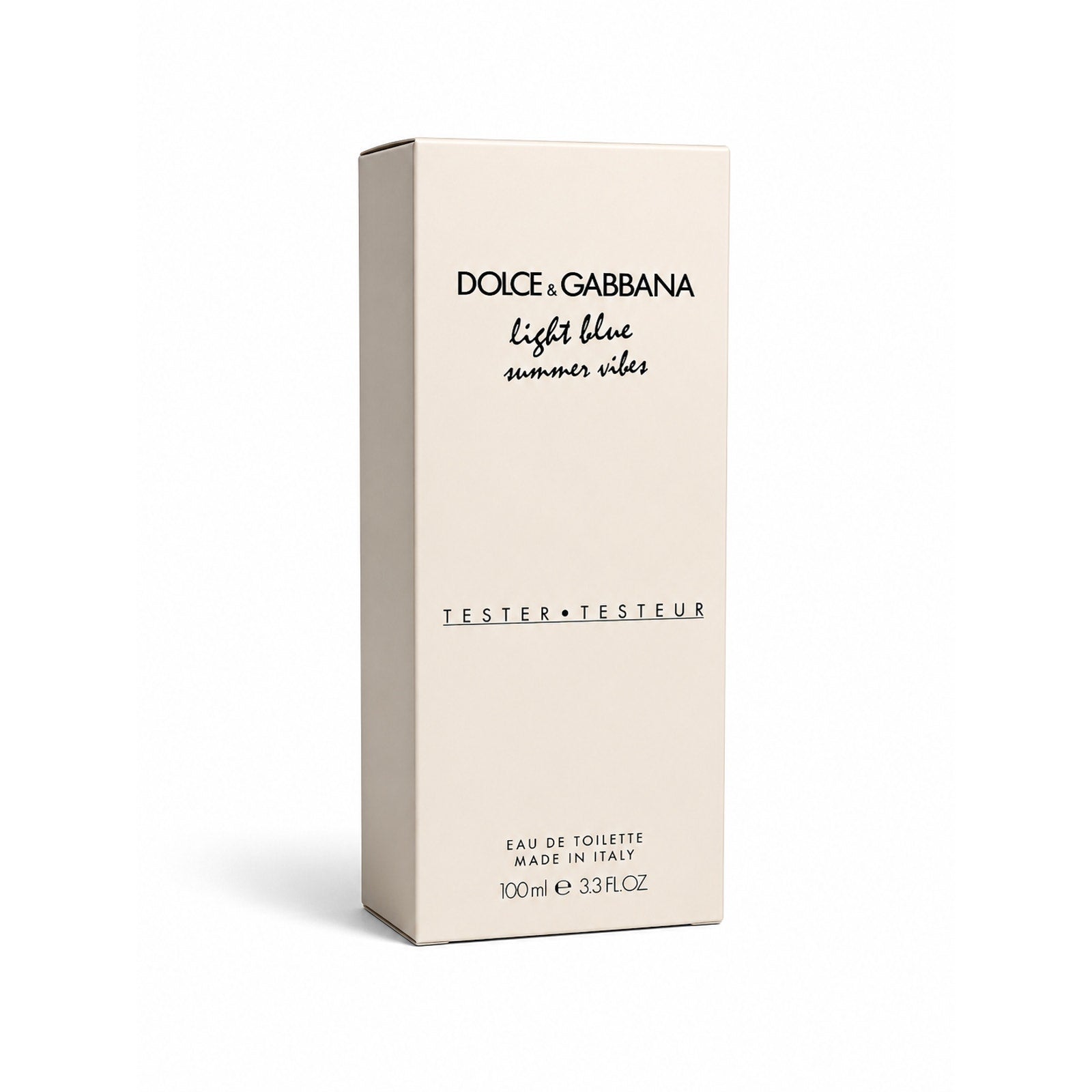 Dolce & Gabbana Light Blue Summer Vibes Eau de Toilette 100ml 3.3 oz -Tester