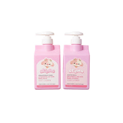 The Crème Shop Strawberry Oat Milk Body Cleanser & Balm Duo 8.4 oz Each