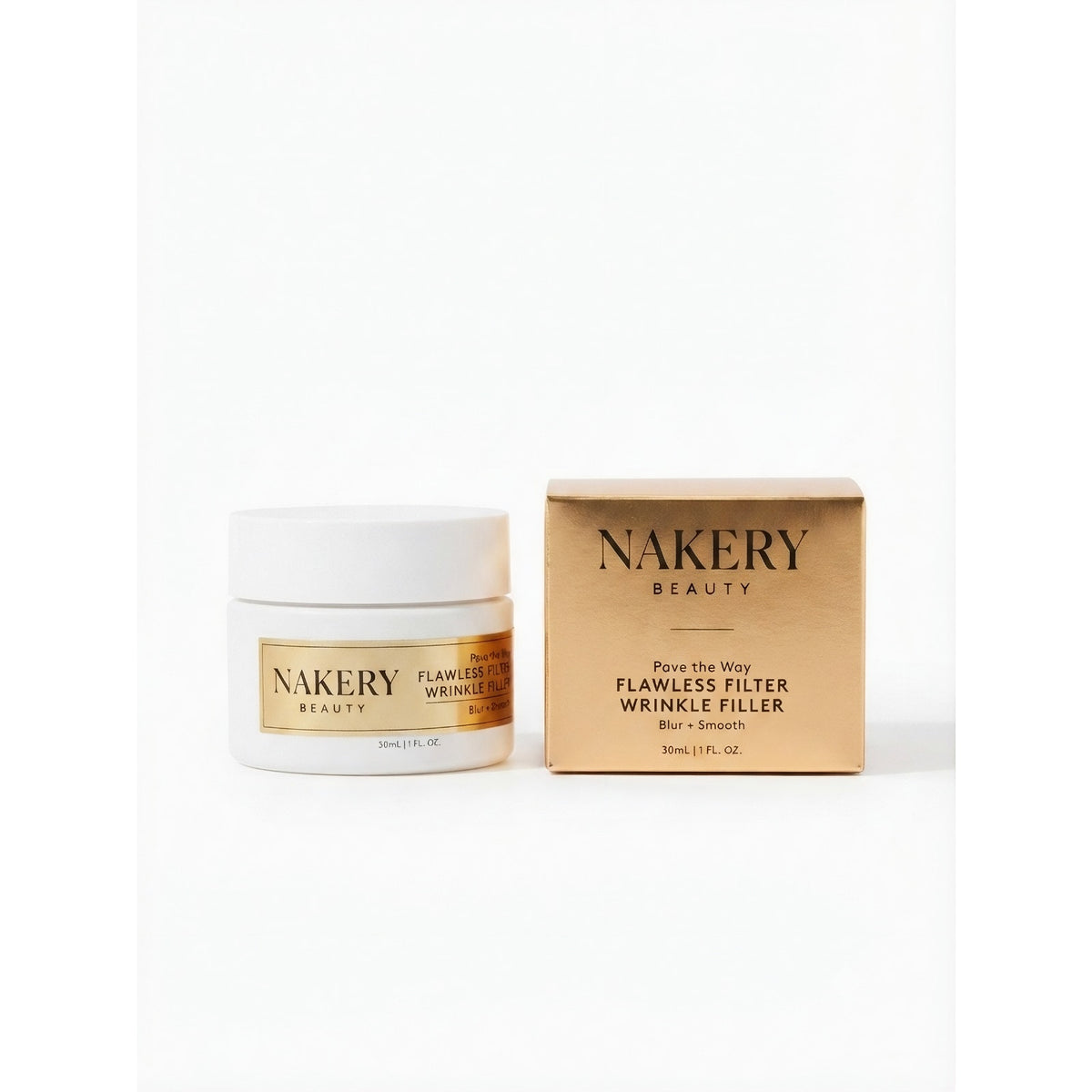 Nakery Beauty Flawless Filter Wrinkle Filler 1 fl oz Blur + Smooth Treatment