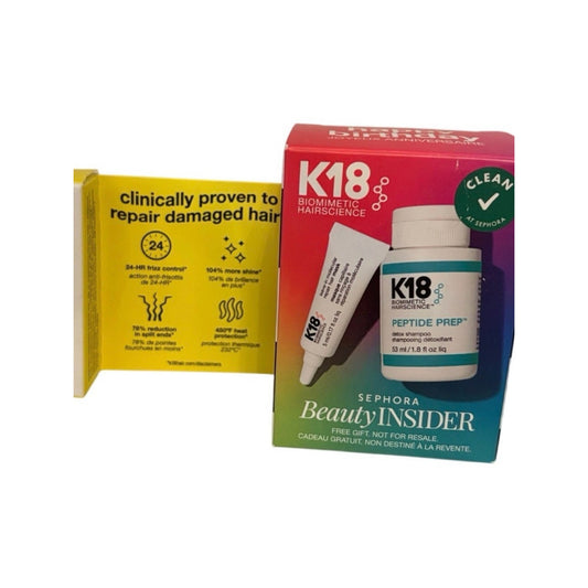 K18 Bundle- Detox Shampoo, Molecular Hair mask and Molecular Hair Oil. BNIB