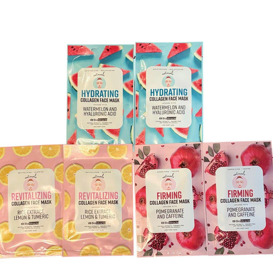 Bio Miracle Collagen Face Mask Bundle - Bundle of 6