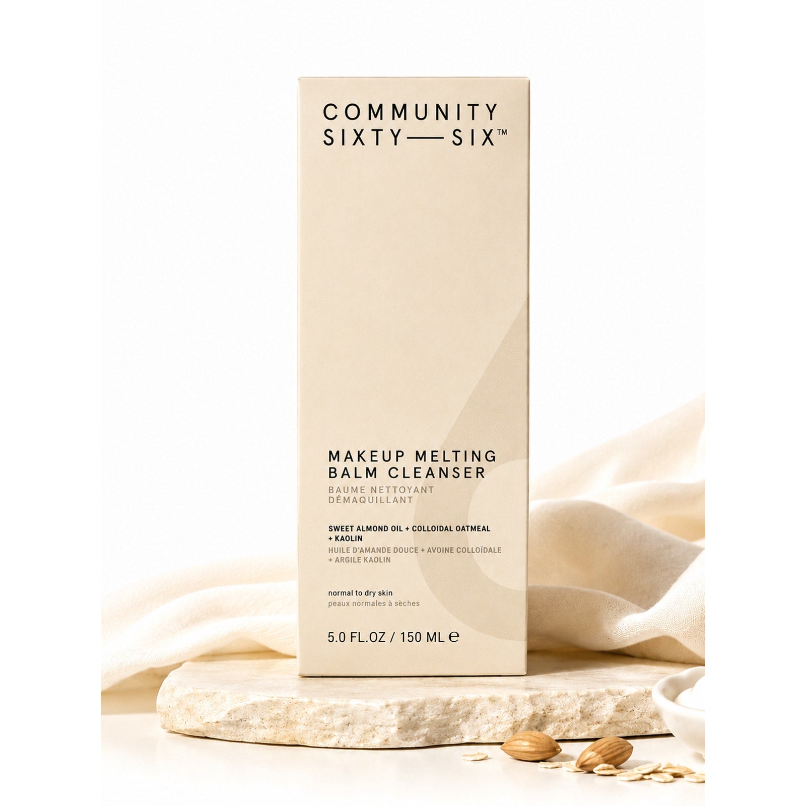 Community Sixty-Six Makeup Melting Balm Cleanser 5oz/150mL Full Size NIB