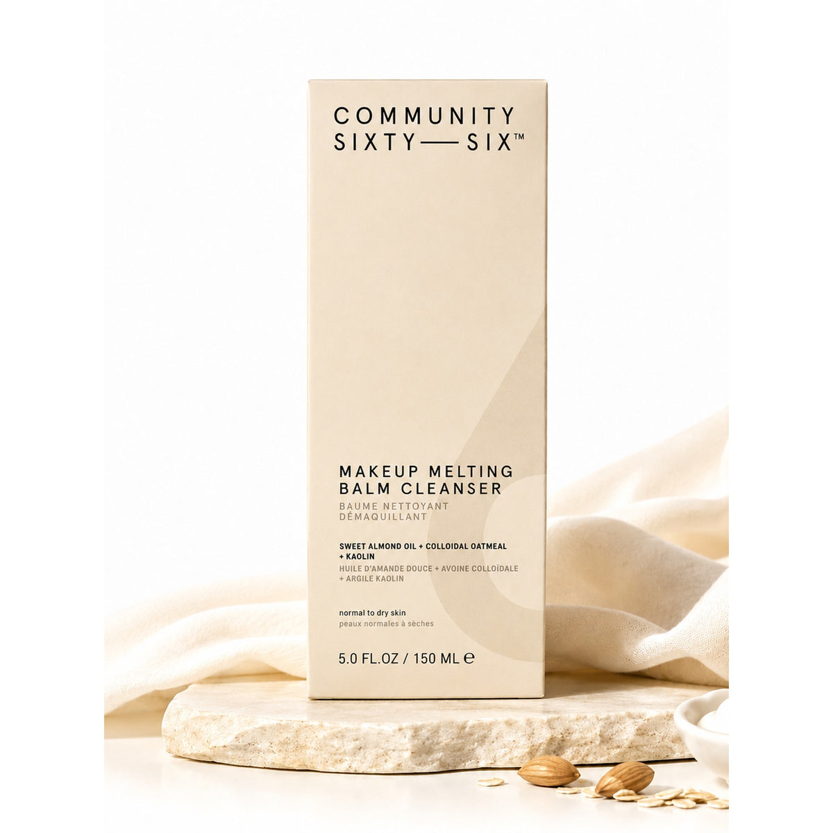 Community Sixty-Six Makeup Melting Balm Cleanser 5oz/150mL Full Size NIB