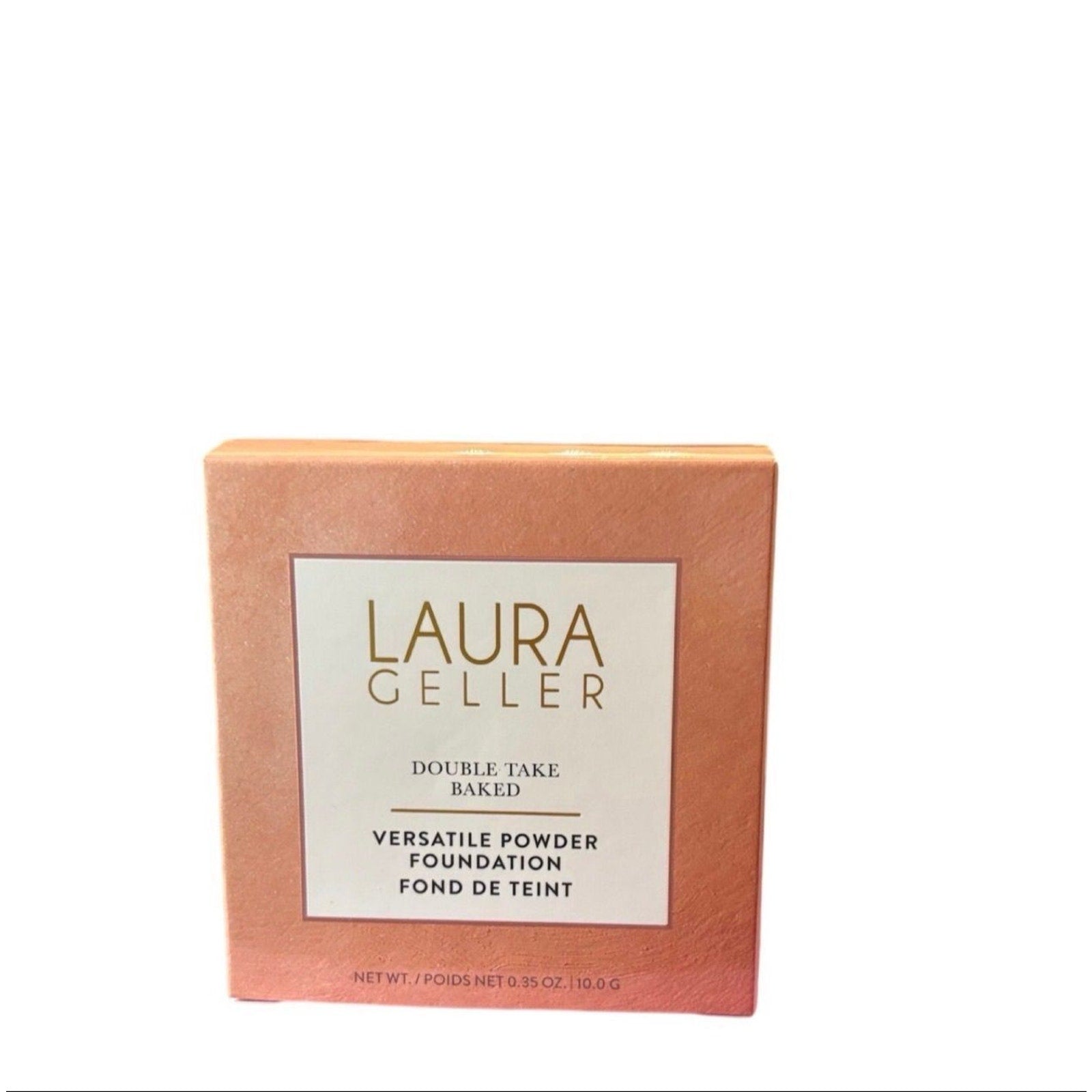 Laura Geller Double Take Full Coverage Baked Powder Foundation Light 0.35 Oz/10.0 G
