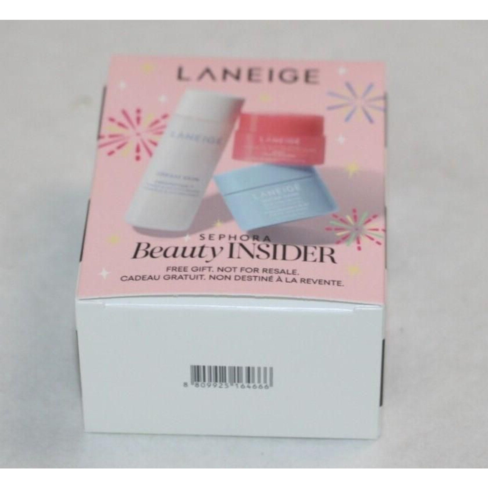 Sephora Birthday LANEIGE 3PC - Water Bank Lip Sleeping Mask Cream Skin NEW