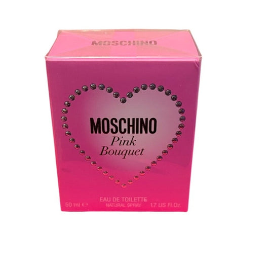 Moschino Pink Bouquet EDT 50ml Women Perfume Floral Fruity Spray New