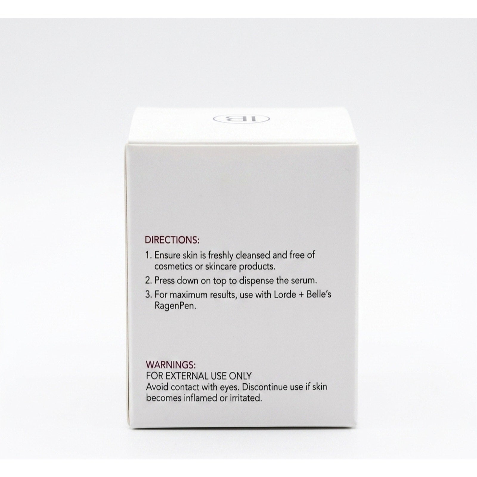 Lorde + Belle HA3+ Peptide Serum 30ml Anti Aging Hydrating Facial Treatment