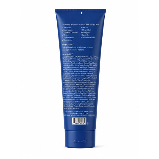Nakery Beauty Skin Recovery Relax + Repair Body Balm with Melatonin & Magnesium