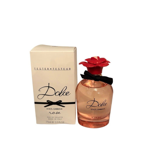 Dolce & Gabbana Tester Rose Eau De Toilette 75ml Spray