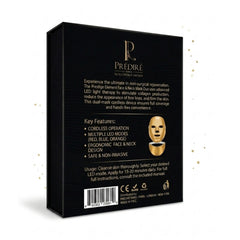 Prédiré Paris LED Face & Neck Mask Duo Cordless Anti-Aging Light Therapy Device