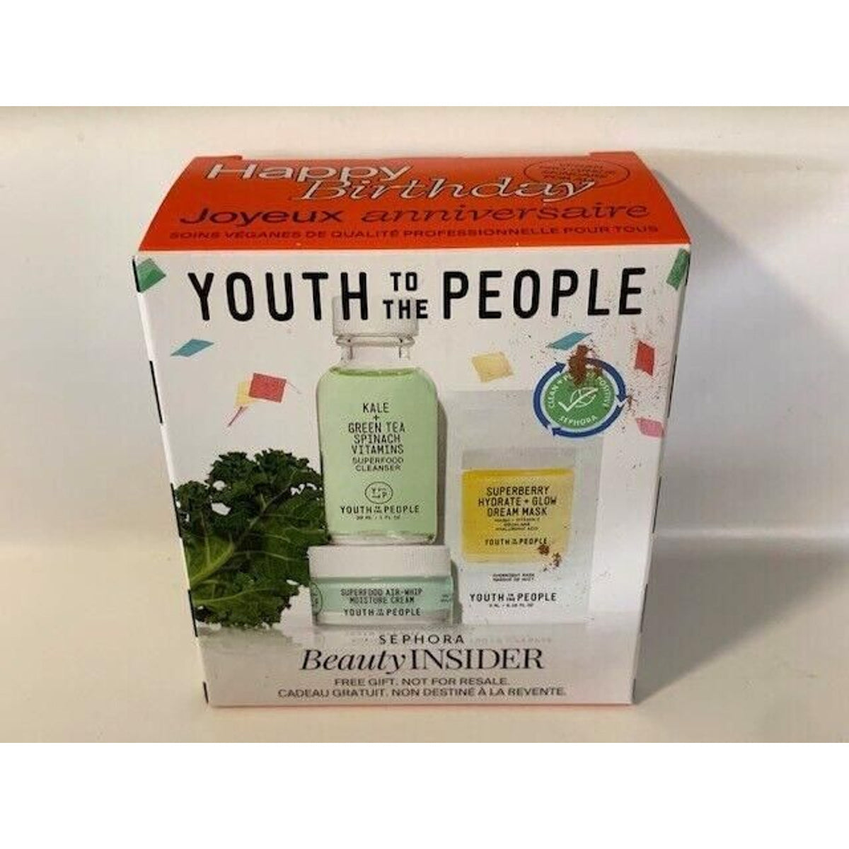 Youth to the People Cleanse & Hydrate Skincare Birthday Set